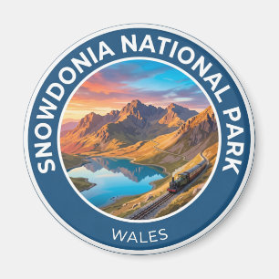Snowdonia-Nationalpark Wales Magnet