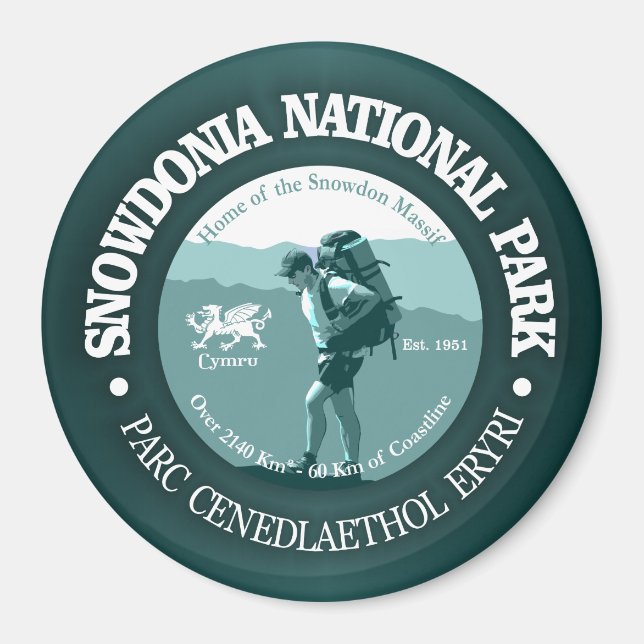 Snowdonia NP Magnet (Vorne)