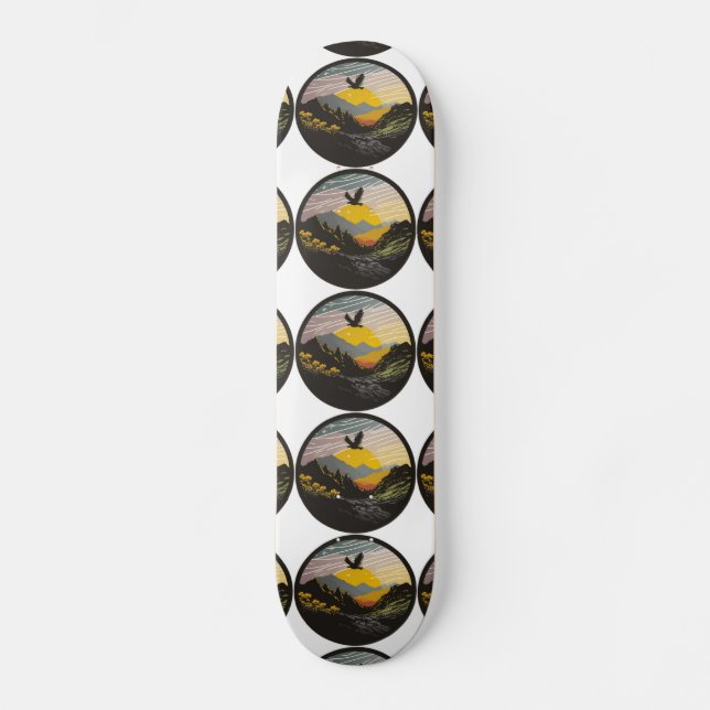 Snowdonia Skateboard (Vorderseite)