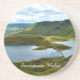 Snowdonia Wales. Getränkeuntersetzer