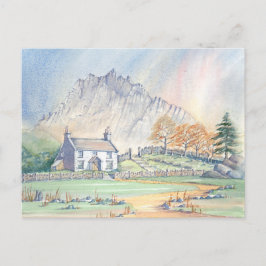 Snowdonia Welsh Mountain Landschaft Postkarte