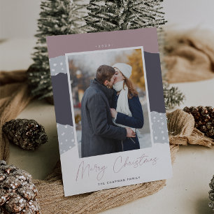 Snowdrift   Colorblock Versenktes Foto Weihnachten