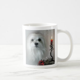 Snowdrop das maltesische tasse