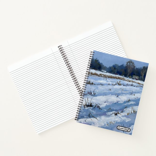 Snowfield Notizbuch (Innenseite)