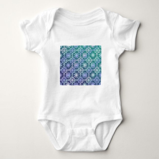 Snowfill Baby Strampler (Vorderseite)