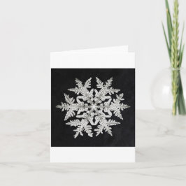Snowflake 2 Ferienkarte Feiertagskarte