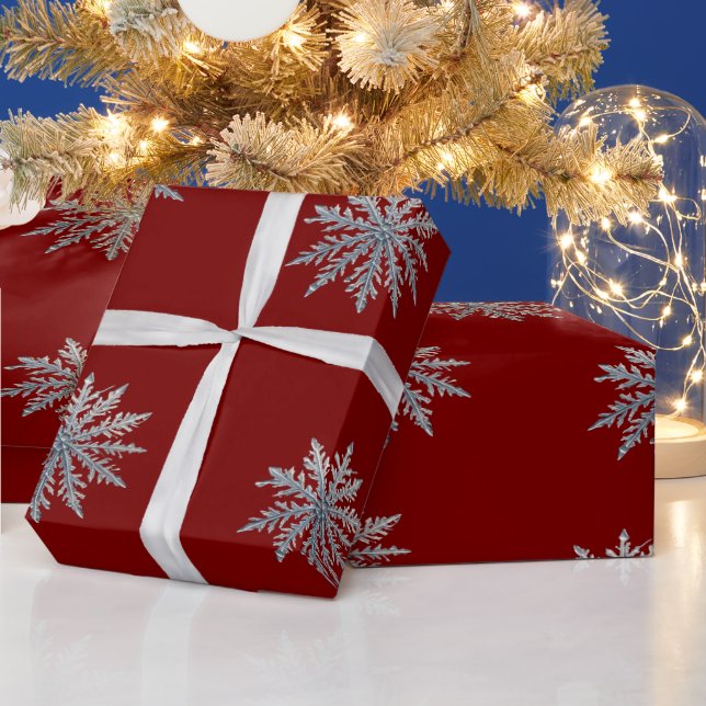 Snowflake ai art geschenkpapier (Feiertage)