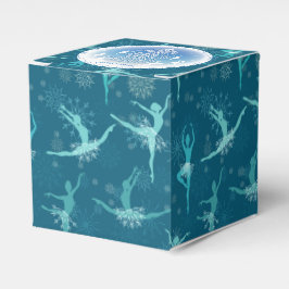 Snowflake Ballet Favor Box Geschenkschachtel