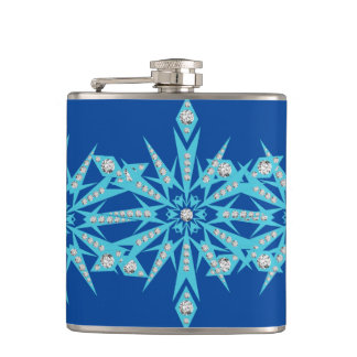 Snowflake Bling Flachmann