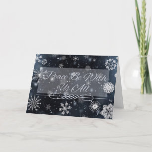 Snowflake Christmas Cards Karte