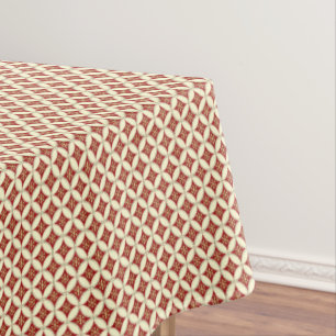 Snowflake Circles-1-52x70 BAUMWOLLE Tischdecke