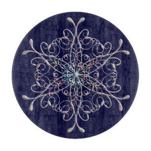 Snowflake Cutting Board Schneidebrett