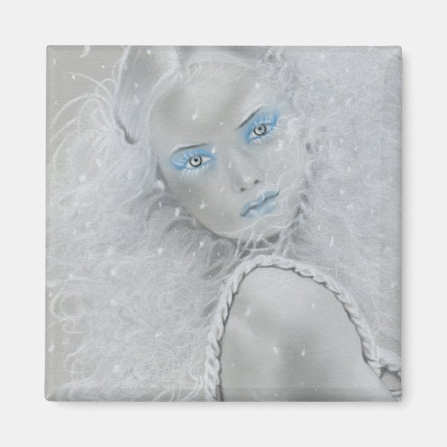 Snowflake Fairy Magnet (Vorne)