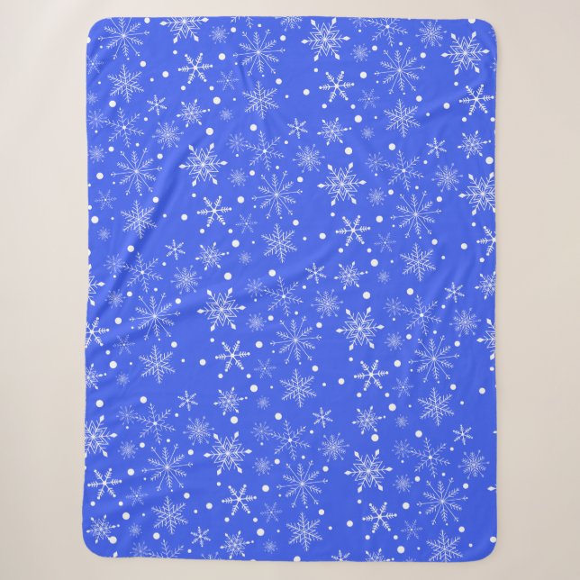 Snowflake Flurry Sherpa-Decke Sherpadecke (Vorderseite)