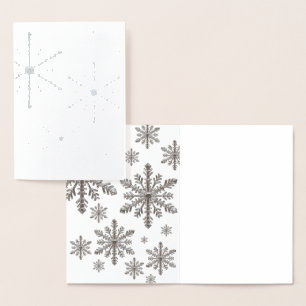 Snowflake Foil Card Folienkarte