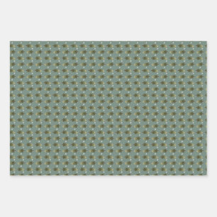 Snowflake Forest (Small) Wrapping Paper Set von 3 Geschenkpapier Set