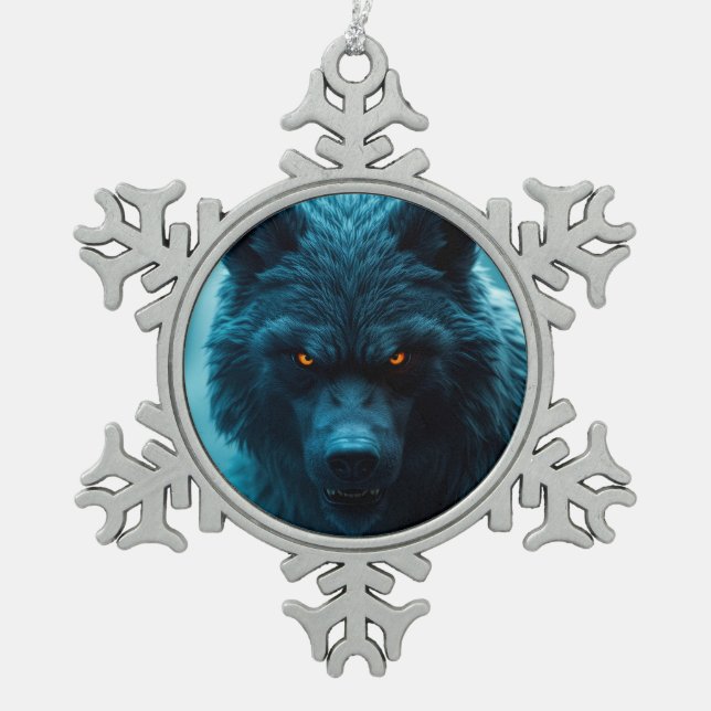 Snowflake Framed Ornament (Vorderseite)