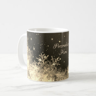 Snowflake-Funkeln-Tasse Kaffeetasse