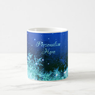 Snowflake-Funkeln-Tasse Kaffeetasse