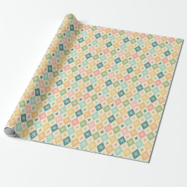 Snowflake Harlequin MCM Merry & Bright Geschenkpapier