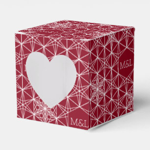 Snowflake-Hochzeit im japanischen Stil Geschenkschachtel