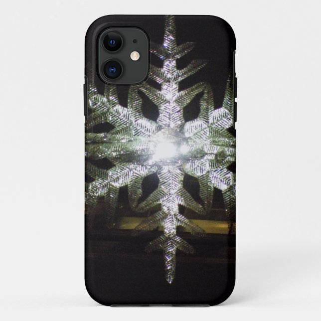 Snowflake Holiday Case-Mate iPhone Hülle (Rückseite)