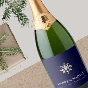 Snowflake Holiday Champagne