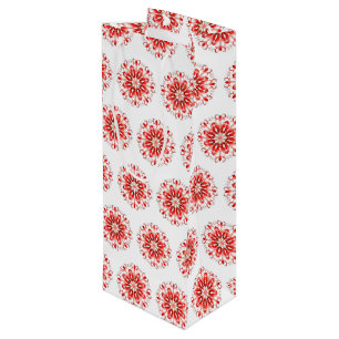 Snowflake Holiday Geschenktasche Geschenktüte Für Weinflaschen