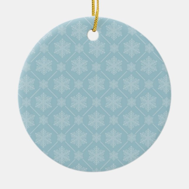 Snowflake Holiday Ornament (Vorne)