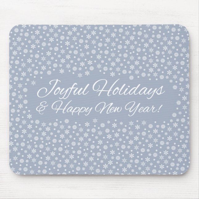 Snowflake Holidays Mousepad (Vorne)