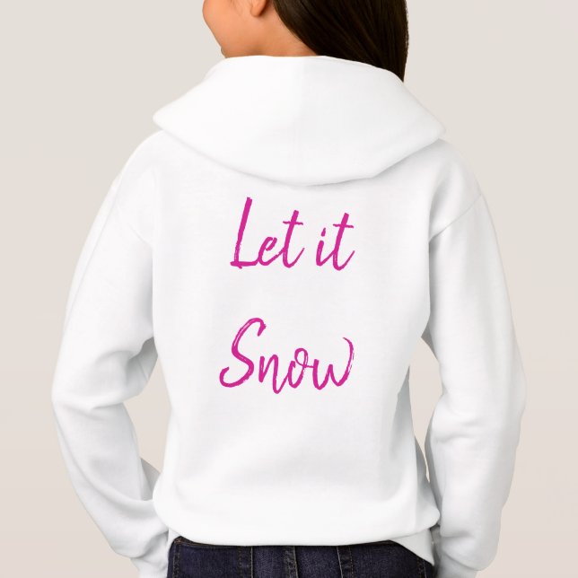 Snowflake Hoodie (Rückseite)