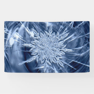 Snowflake Ice Banner