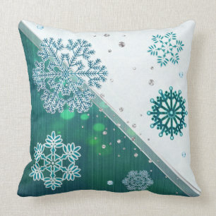 Snowflake Jewelen 3D Kissen