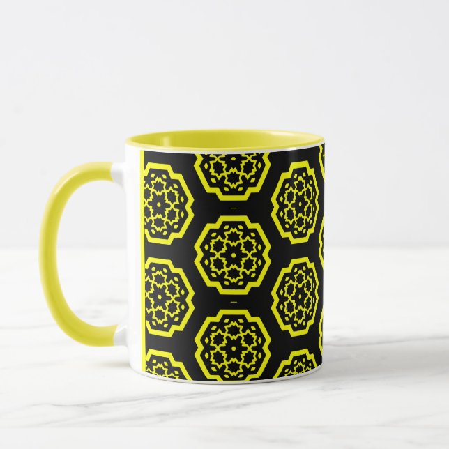 Snowflake-Konstellation - v2 - Maßgeschneidert Tasse (Links)