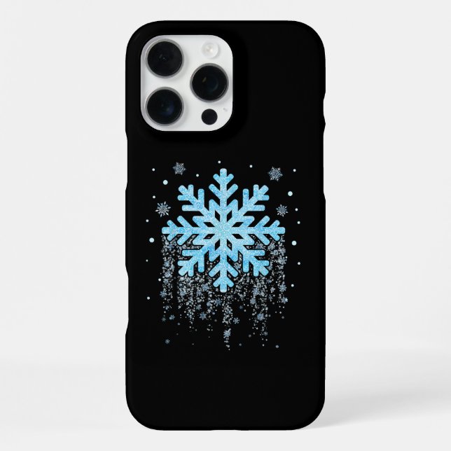 Snowflake Kostüm Winter Weihnachten Matching Mens  iPhone Hülle (Rückseite)