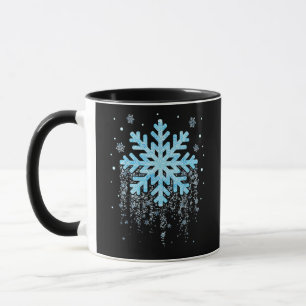 Snowflake Kostüm Winter Weihnachten Matching Mens  Tasse
