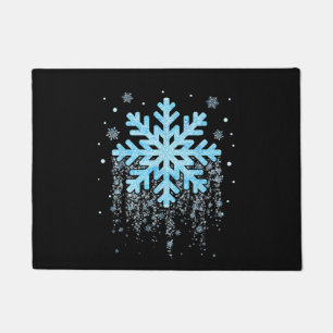 Snowflake Kostüm Winterweihnachtsmatte Fußmatte