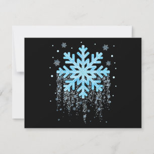 Snowflake Kostüm Winterweihnachtsmatte Save The Date