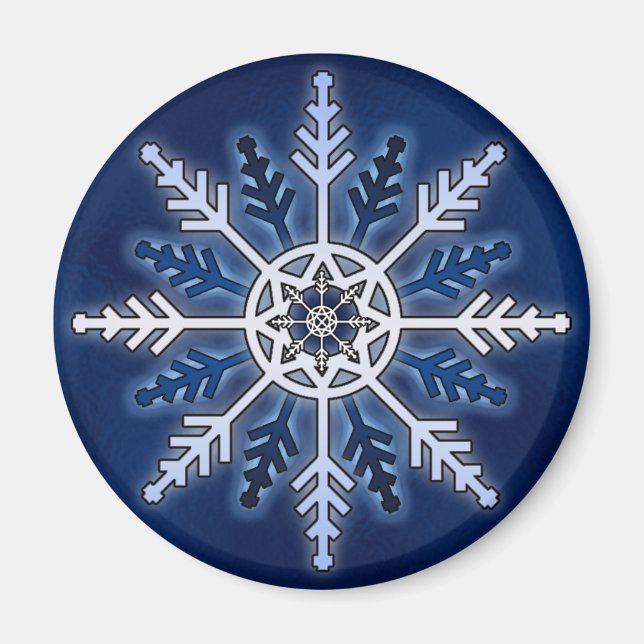Snowflake Magnet (Vorne)