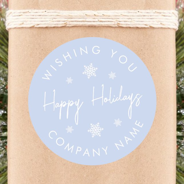 Snowflake Modern Holiday Sticker (Von Creator hochgeladen)