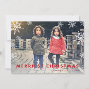 Snowflake Overlay Frohe Weihnachten Foto