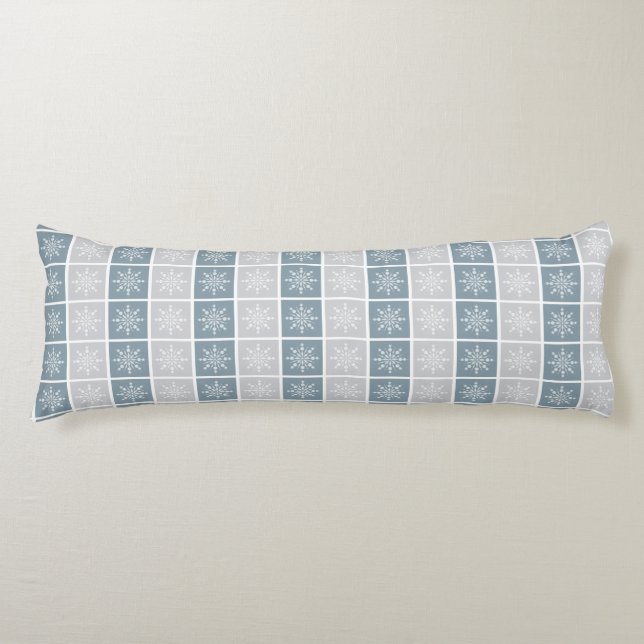 Snowflake Pattern Kissen (Vorderseite)
