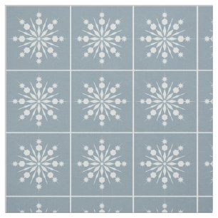 Snowflake Patterngewebe Stoff
