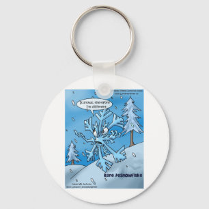 Snowflake Philosophen Funny gibt T-Shirts Karten e Schlüsselanhänger