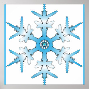 SNOWFLAKE POSTER