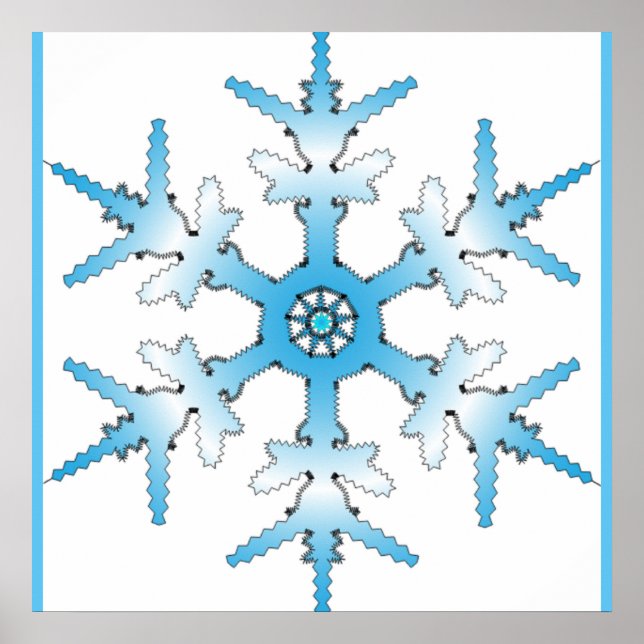 SNOWFLAKE POSTER (Vorne)