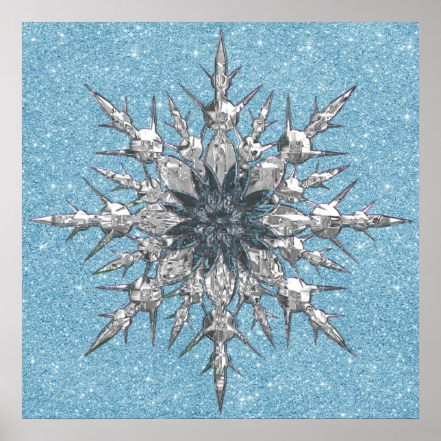 Snowflake Poster (Vorne)