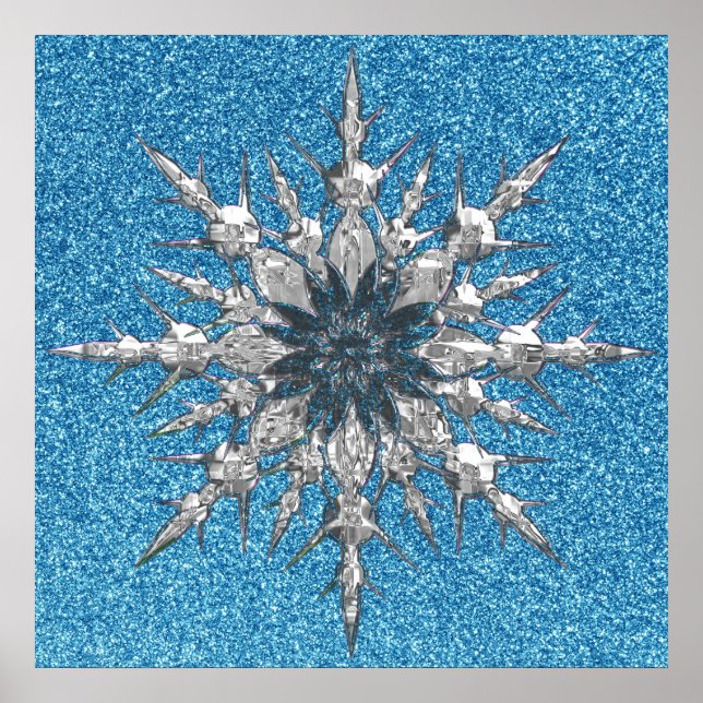Snowflake Poster (Vorne)