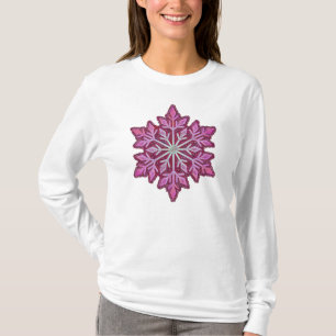 SNOWFLAKE-Retro-Vintage Schneeflocke, Wintersport T-Shirt