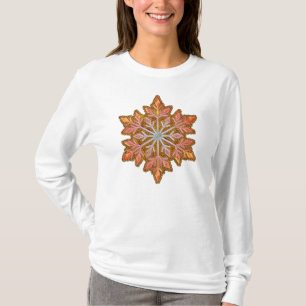 SNOWFLAKE-Retro-Vintage Schneeflocke, Wintersport T-Shirt